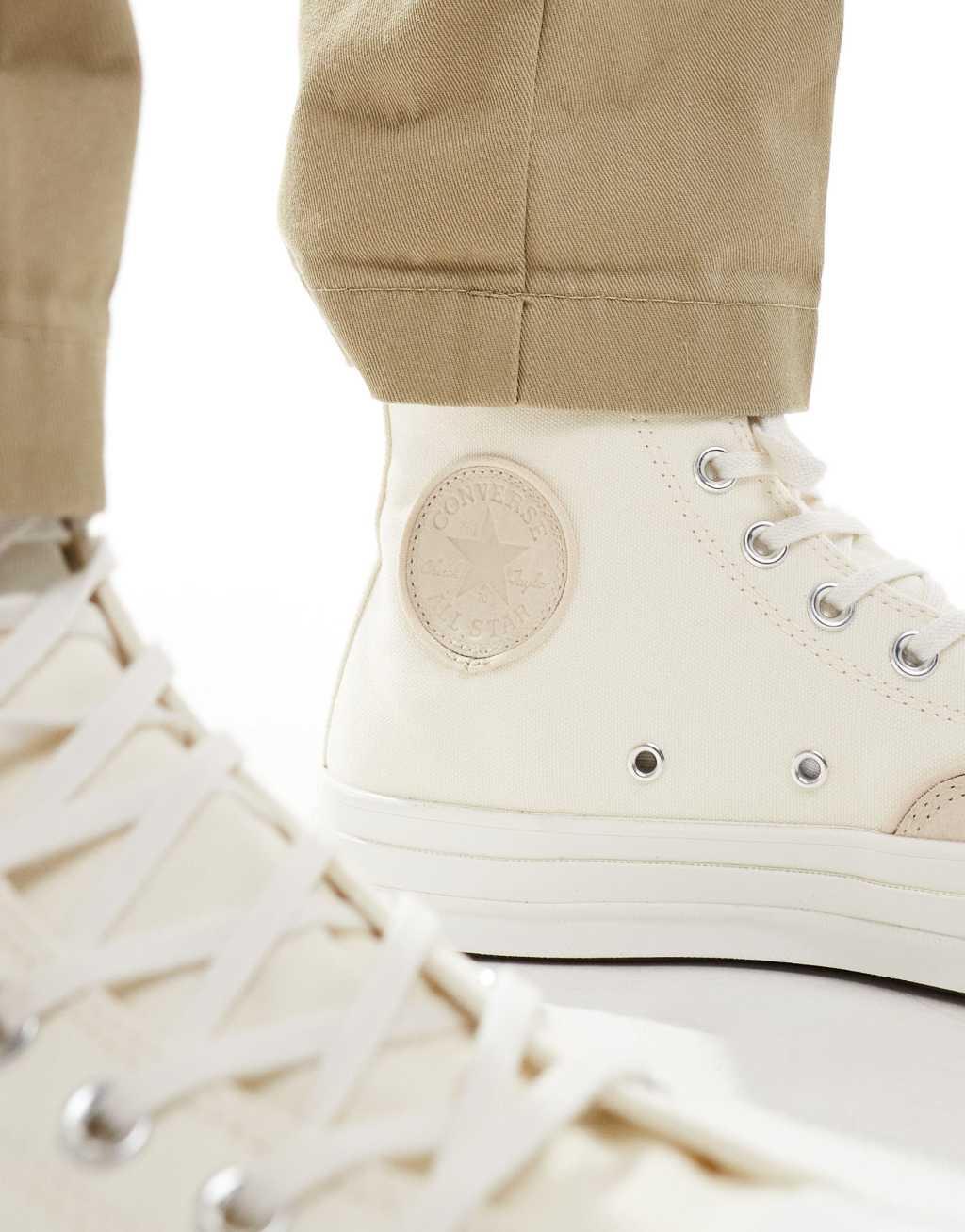 Converse Chuck 70 Luxe sneakers in off-white Product Image