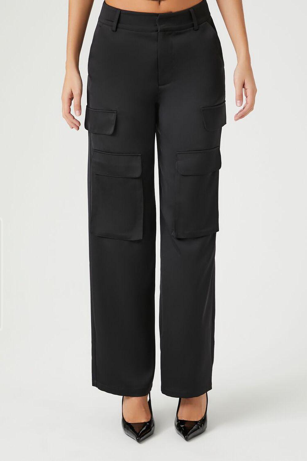 Satin Wide-Leg Pants | Forever 21 Product Image