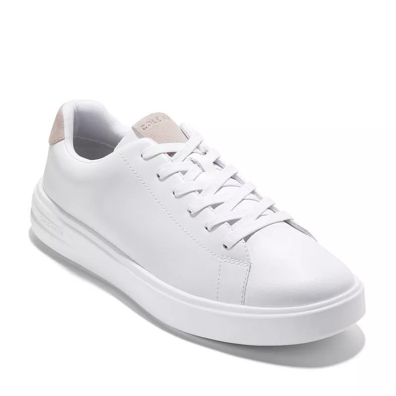 Cole Haan Grand+ Court Mens Leather Sneakers Product Image