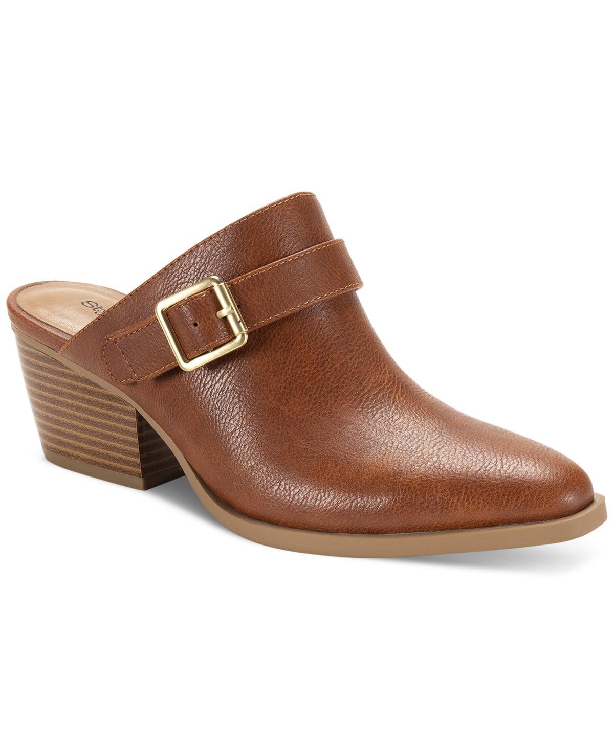 Style & Co Womens Rhiana Heel Buckle Mules, Created for Macys Product Image