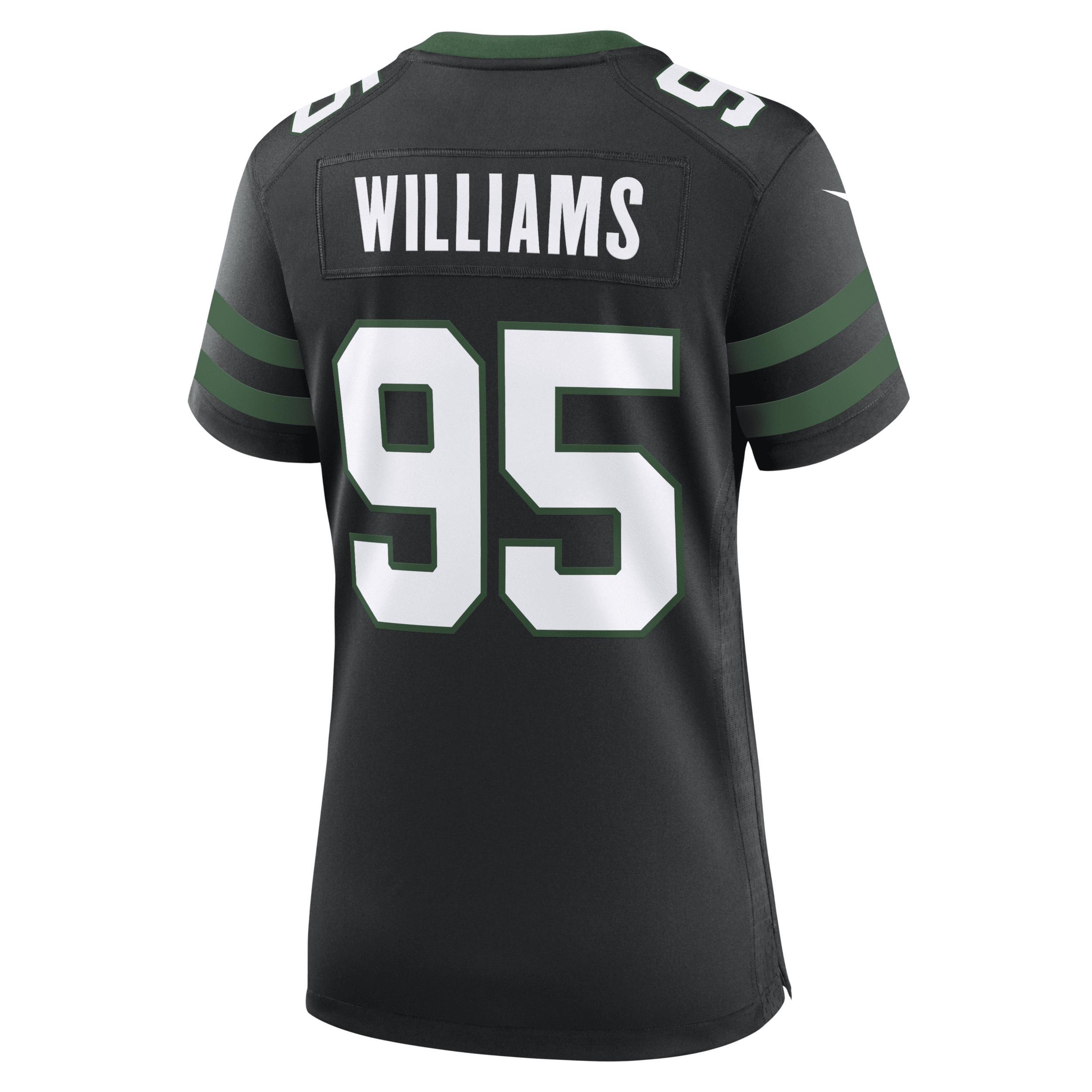 Nike Womens Quinnen Williams Legacy New York Jets Alternate Game Jersey - Black Product Image