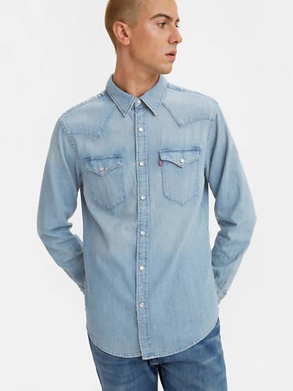 Levi's Western Denim Shirt - Men's Product Image