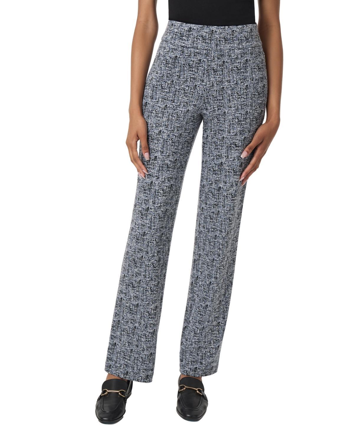 Jones New York Womens Scratch Knit Pull On Straight Leg Pants with Pockets product image