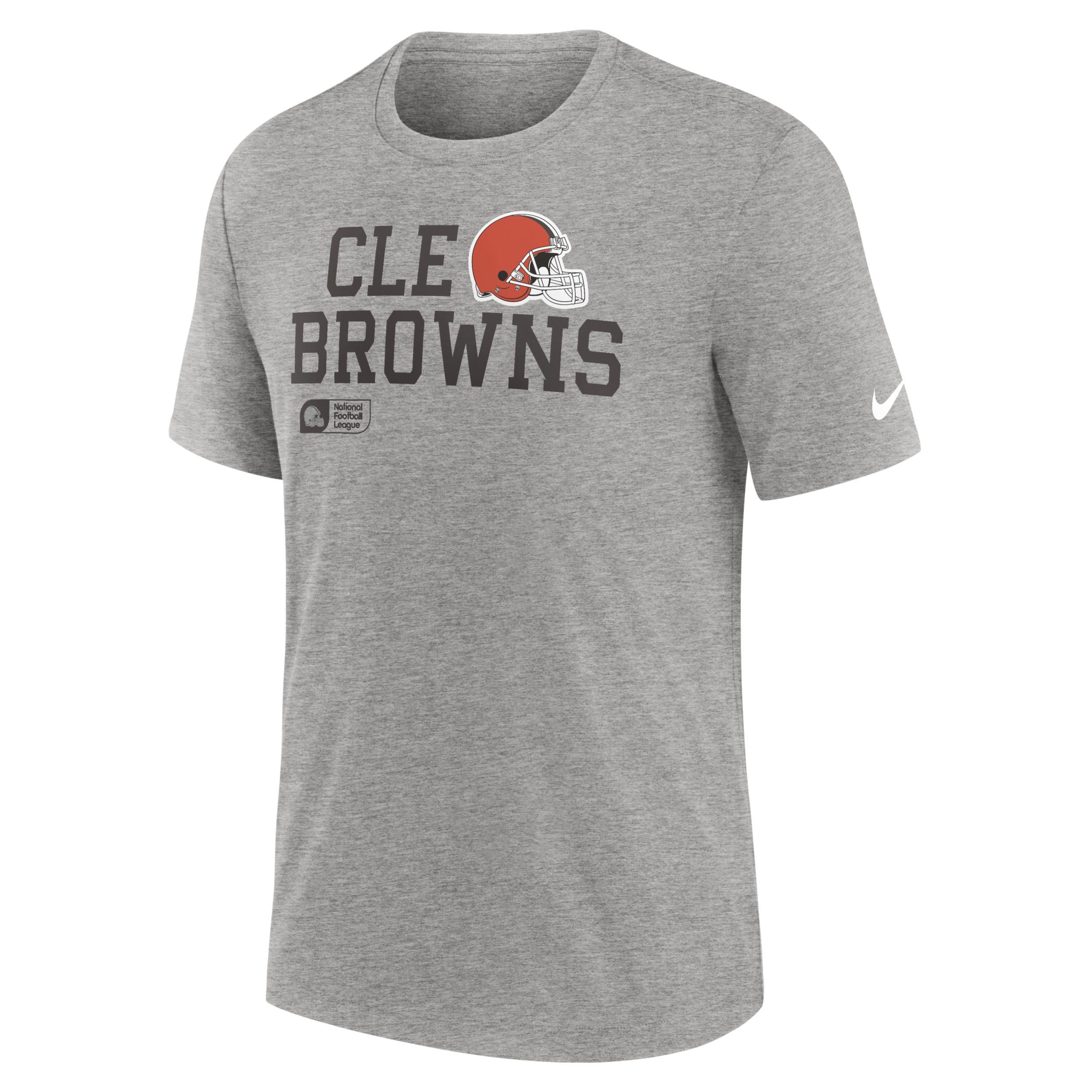 Cleveland Browns Overlap Lockup Nike Men's NFL T-Shirt Product Image