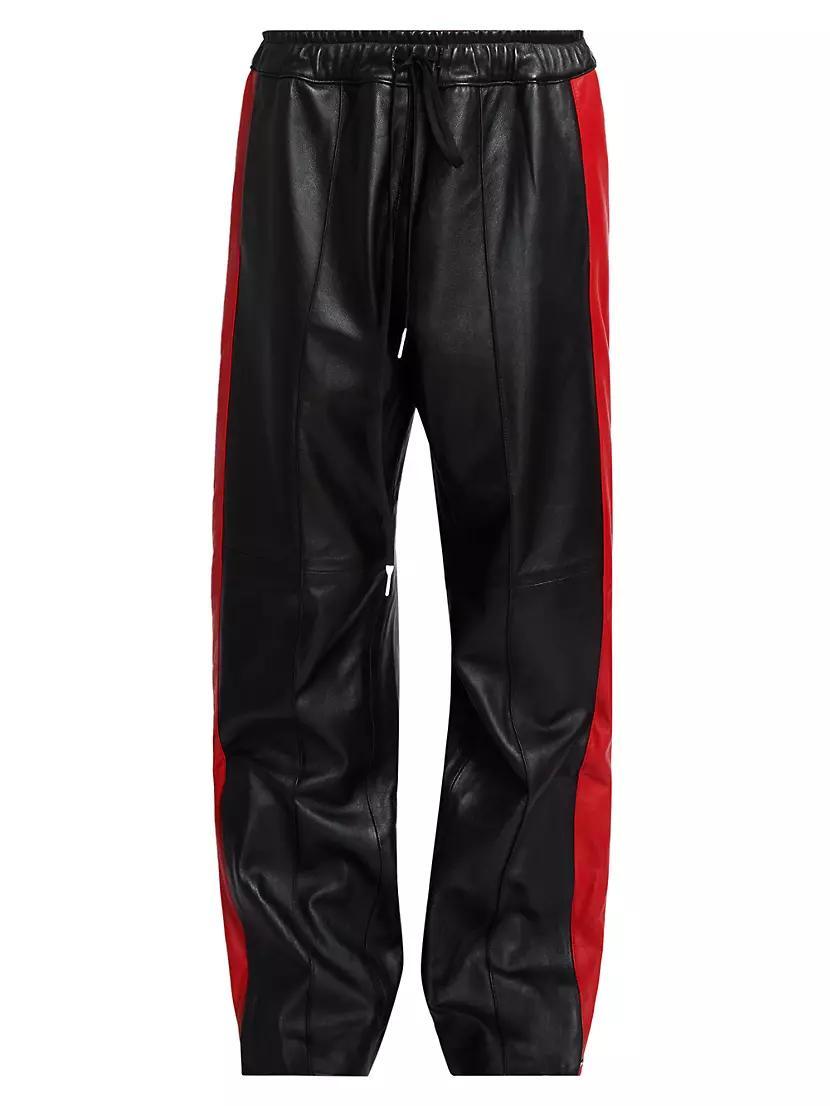 Queen Of The Coast Leather Track Pants Product Image