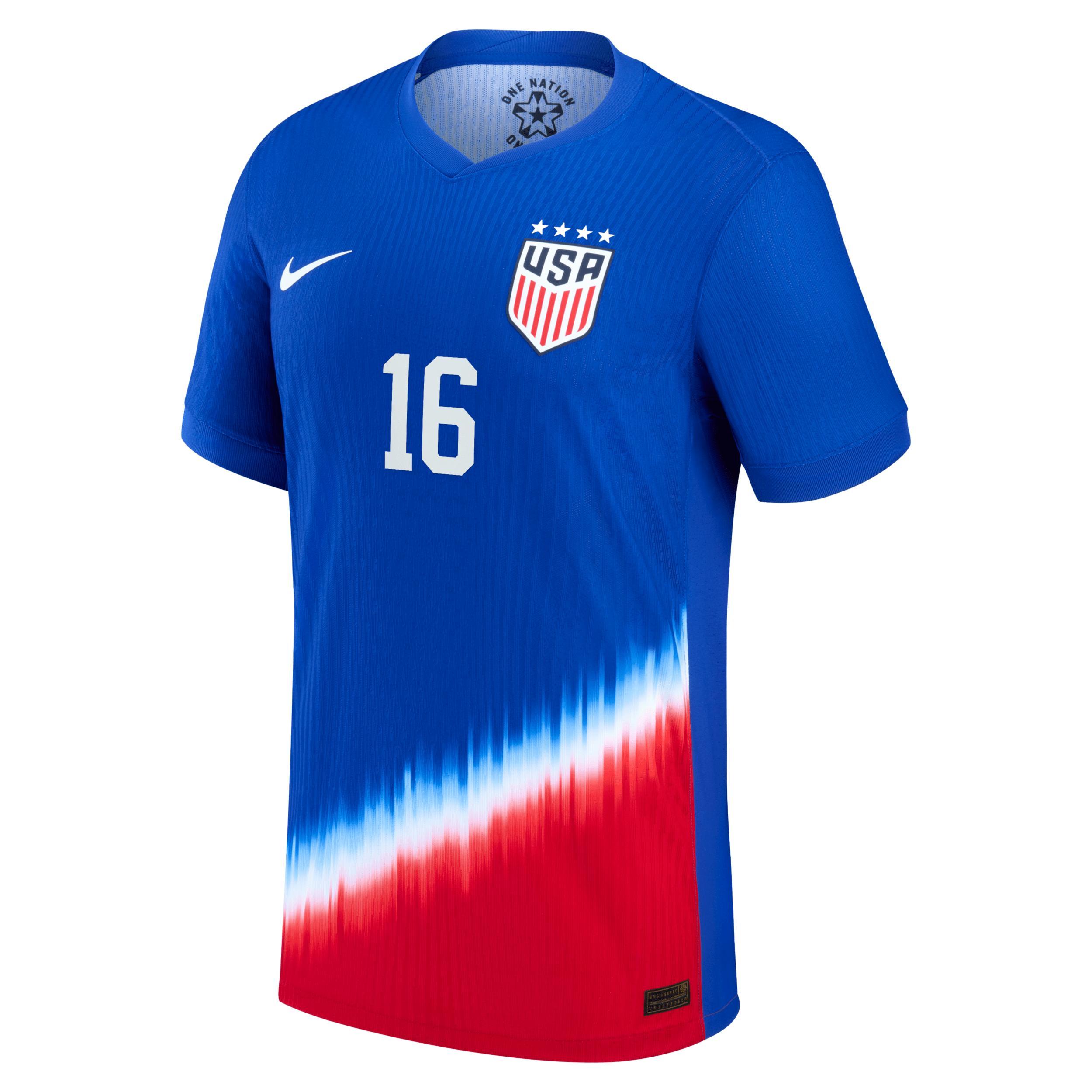 Rose Lavelle USWNT 2024 Match Away Nike Mens Dri-FIT ADV Soccer Jersey Product Image