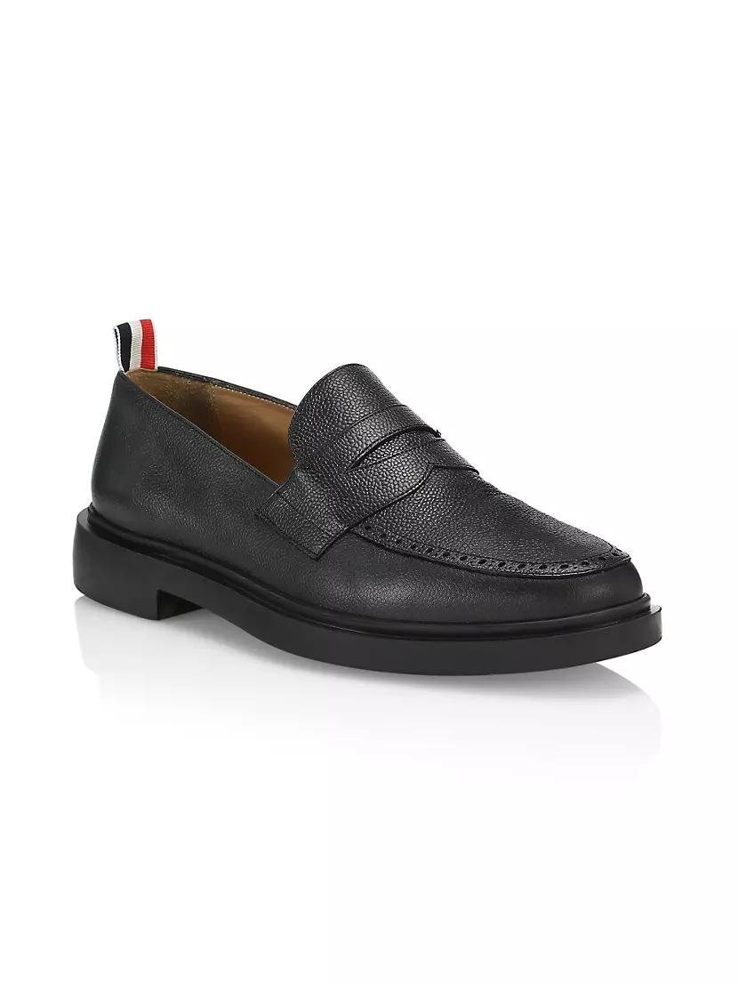 Leather Penny Loafers Product Image