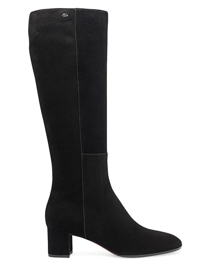 Womens 50MM Suede Boots Product Image