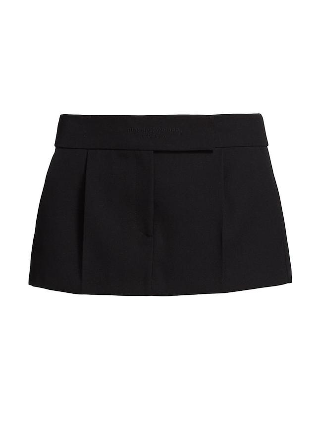 Womens Tailored Micro Skort Product Image