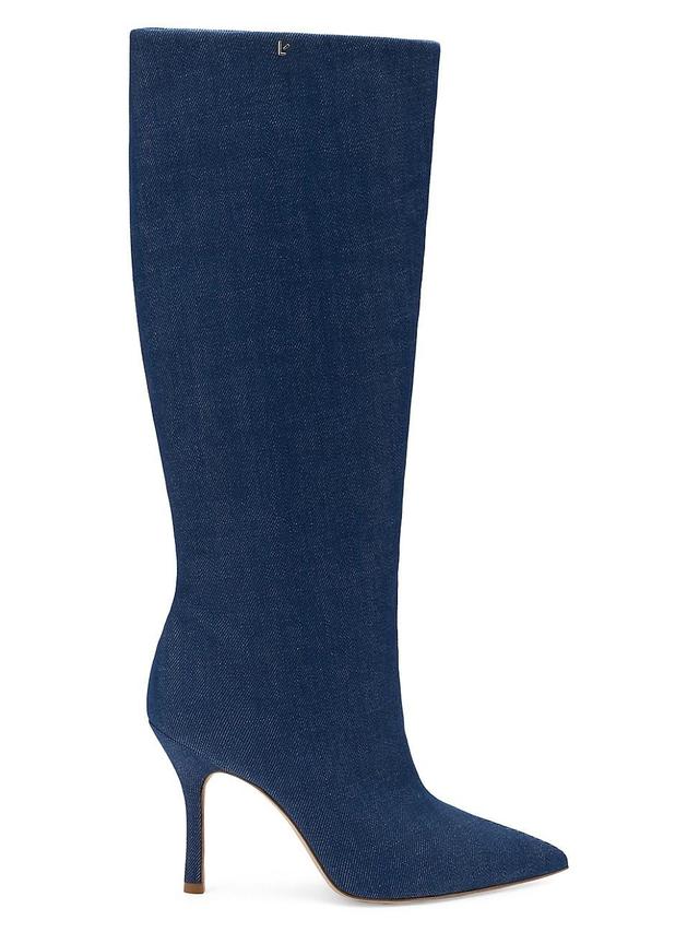 Womens Kate Denim High-Heel Boot Product Image