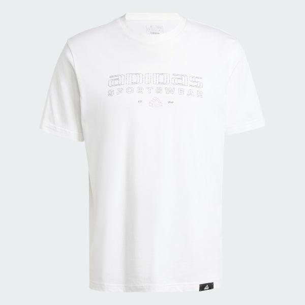 Tech Linear Graphic Tee Product Image