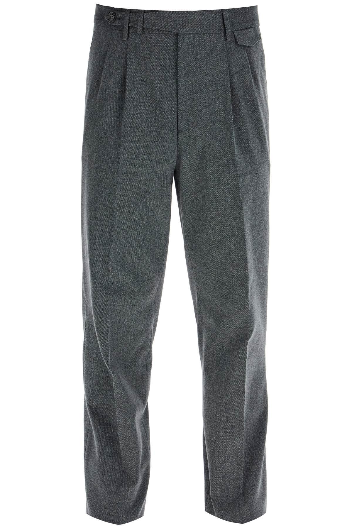 Wool Pant In Grey Product Image