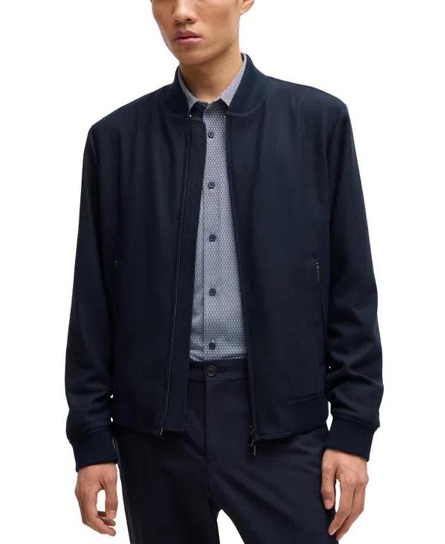 P-hanry-bmb-243 Jacket In Dark Blue Product Image