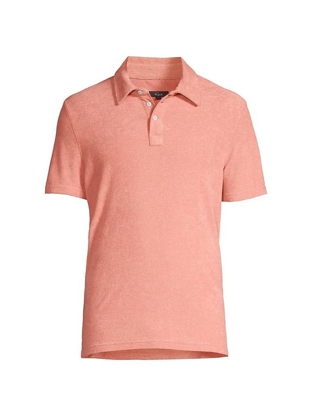 Mens Rhen Stretch Terry Polo Shirt Product Image