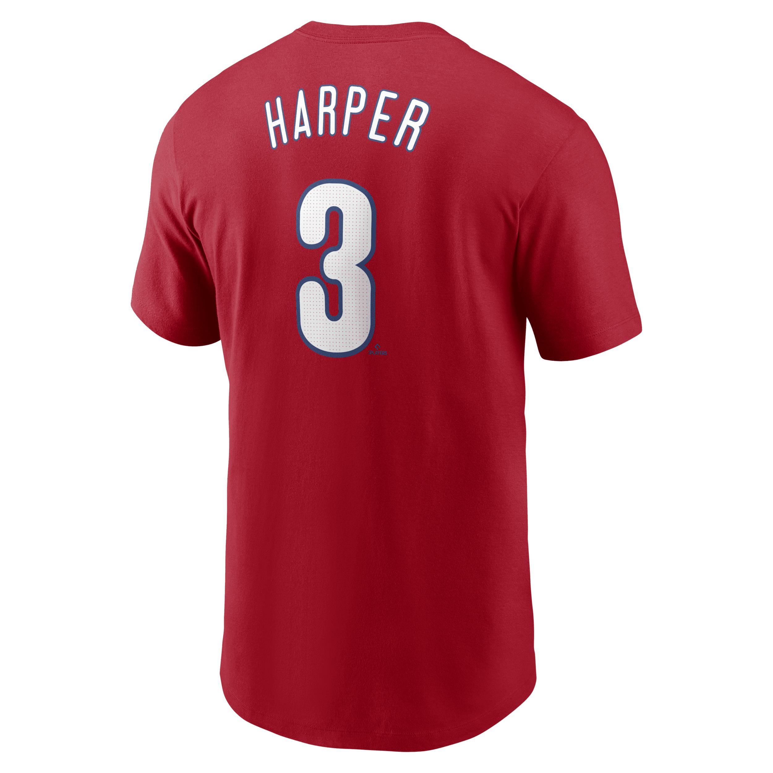 Bryce Harper Philadelphia Phillies Fuse Nike Men's MLB T-Shirt Product Image