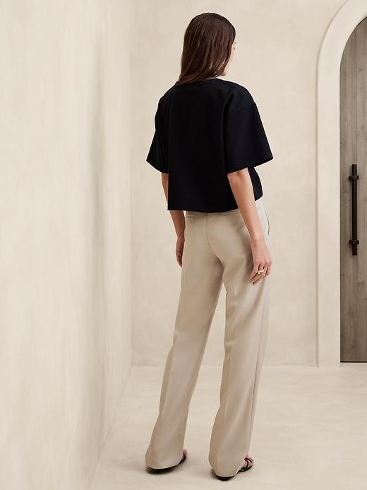 Lido Straight Italian Wool Pant Product Image