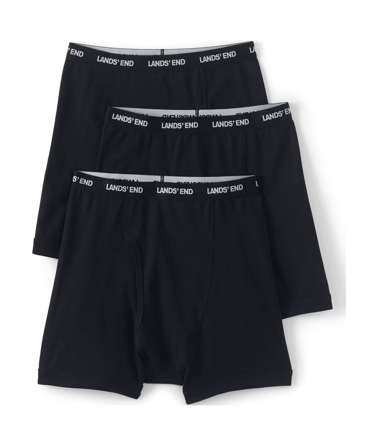 Lands End Mens 3 Pack Knit Boxer Briefs Product Image