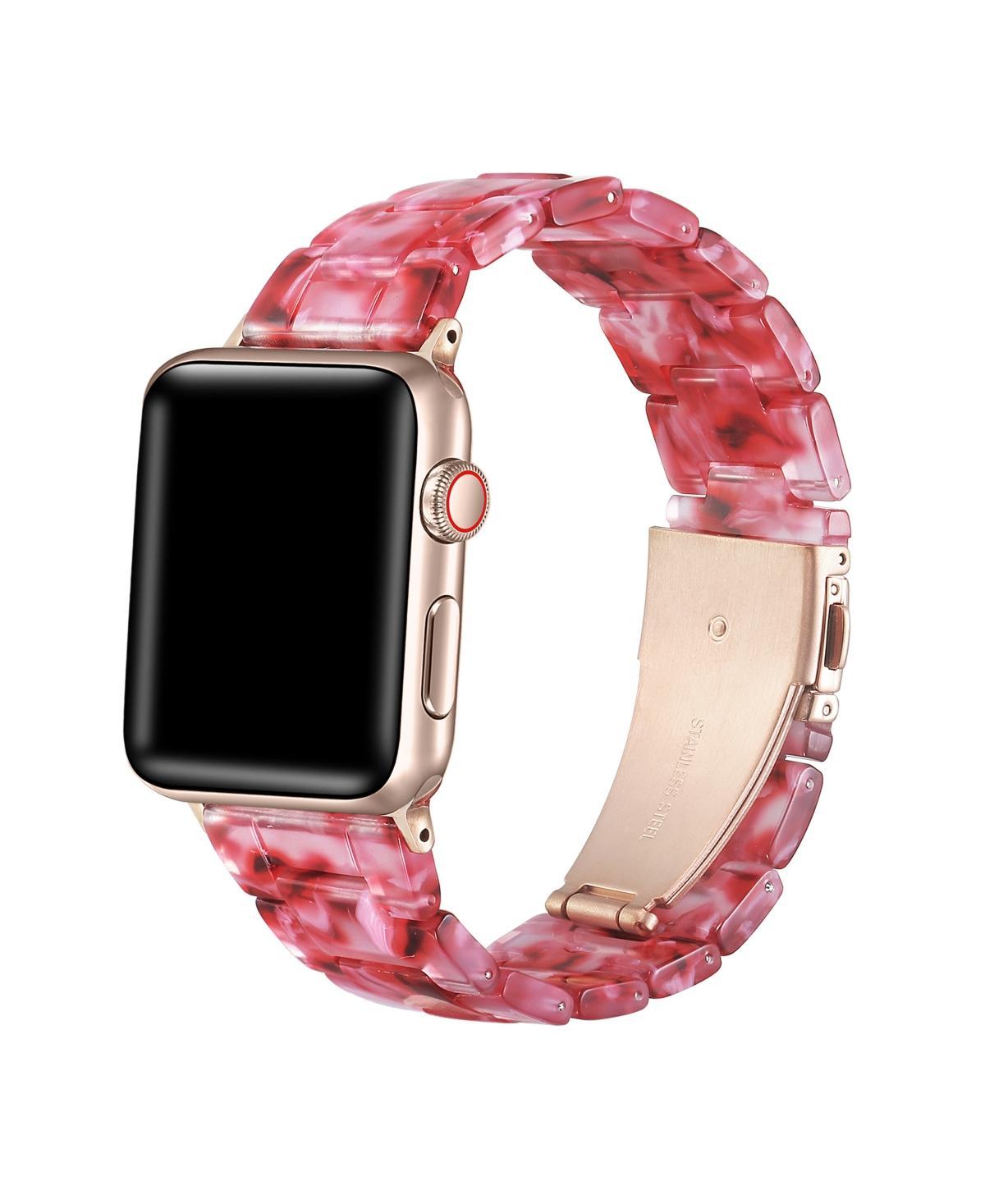 Posh Tech Womens Claire Resin Band for Apple Watch Size-38mm,40mm,41mm - Black Product Image