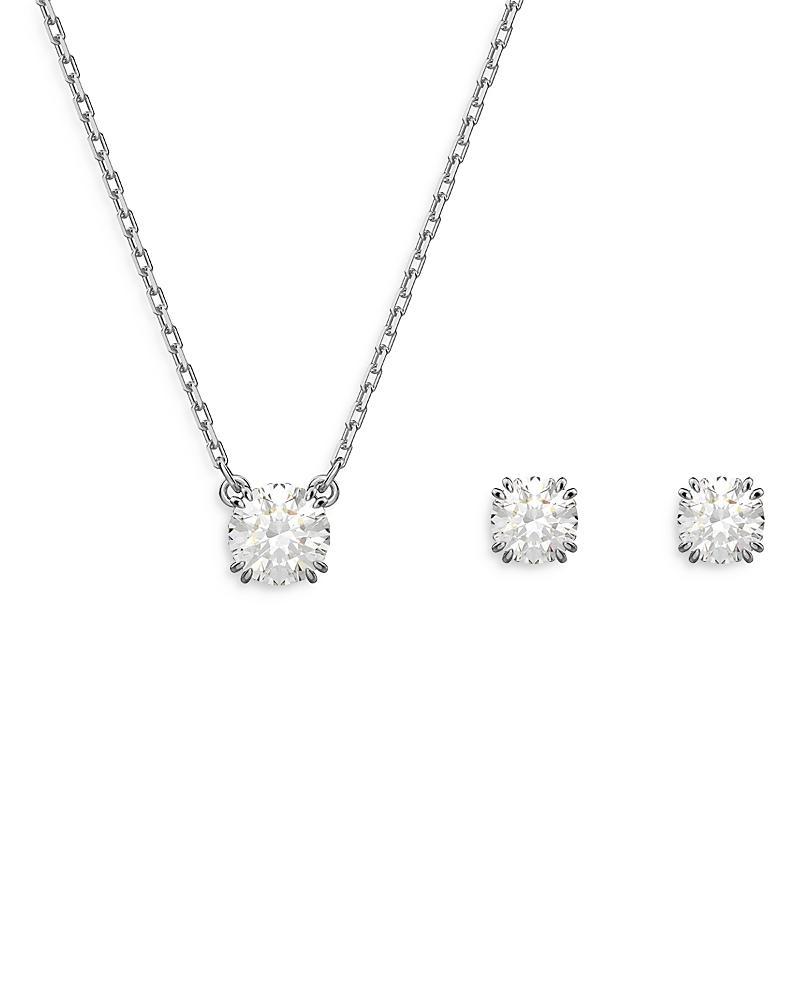 Swarovski Constella Stud Earrings & Necklace Set Product Image