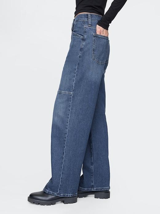 Mid Rise &#39;90s Loose Jeans Product Image