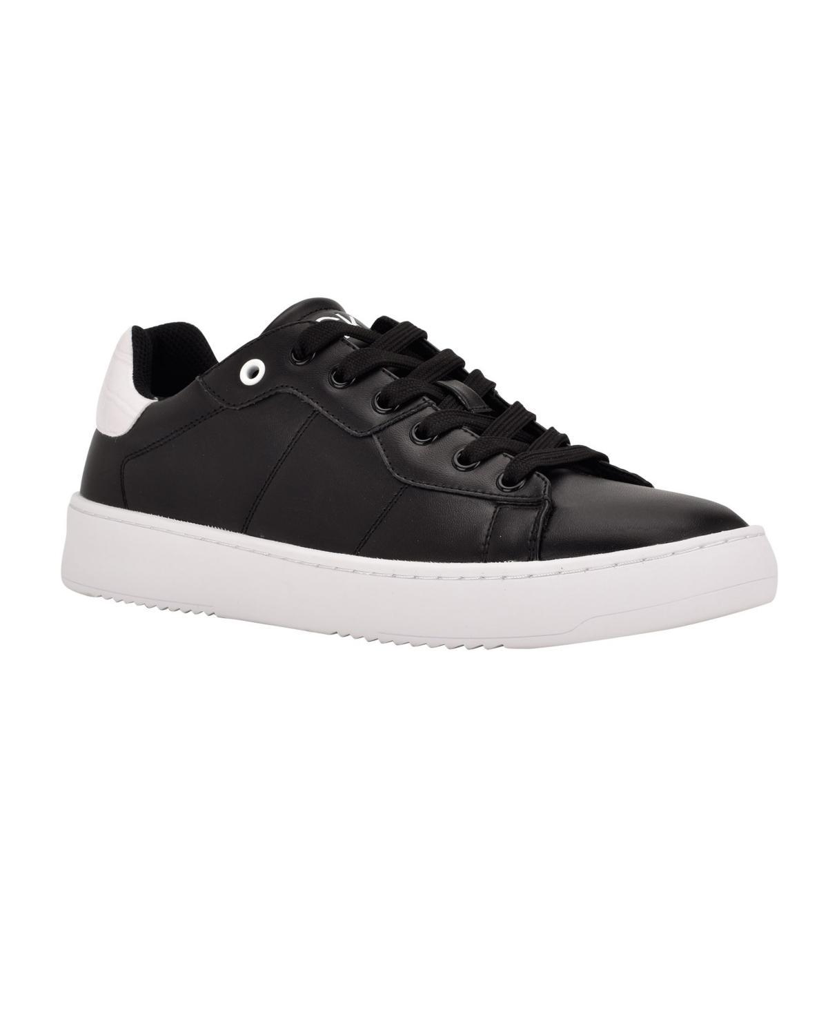 Calvin Klein Mens Lucio Lace Up Sneakers - White Product Image