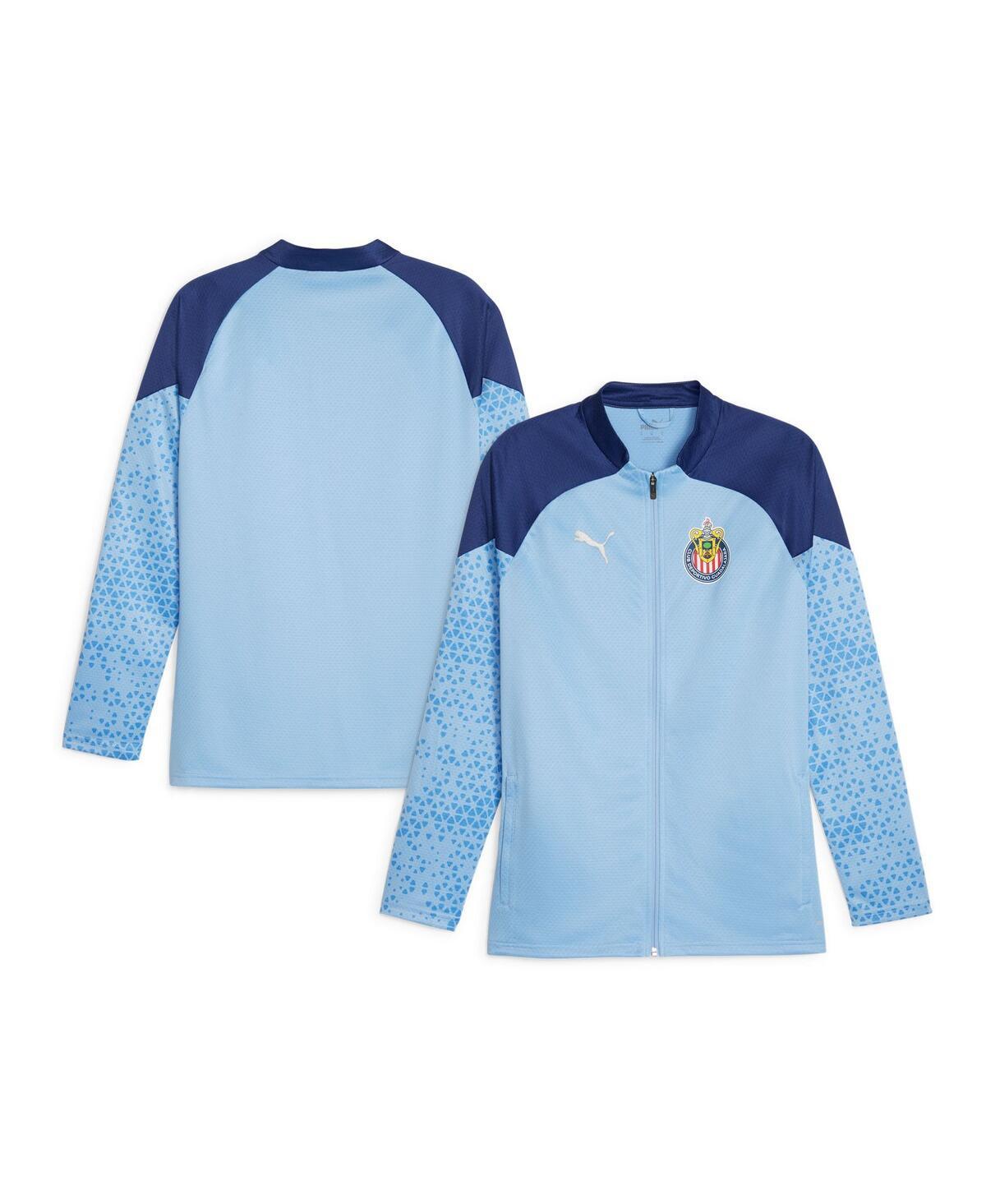 Mens Puma Light Blue Chivas 2023/24 Full-Zip Training Top - Light Blue Product Image