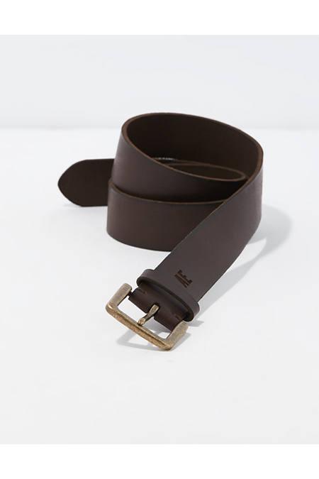 AEO Leather Belt Mens Dark Brown 38 Product Image