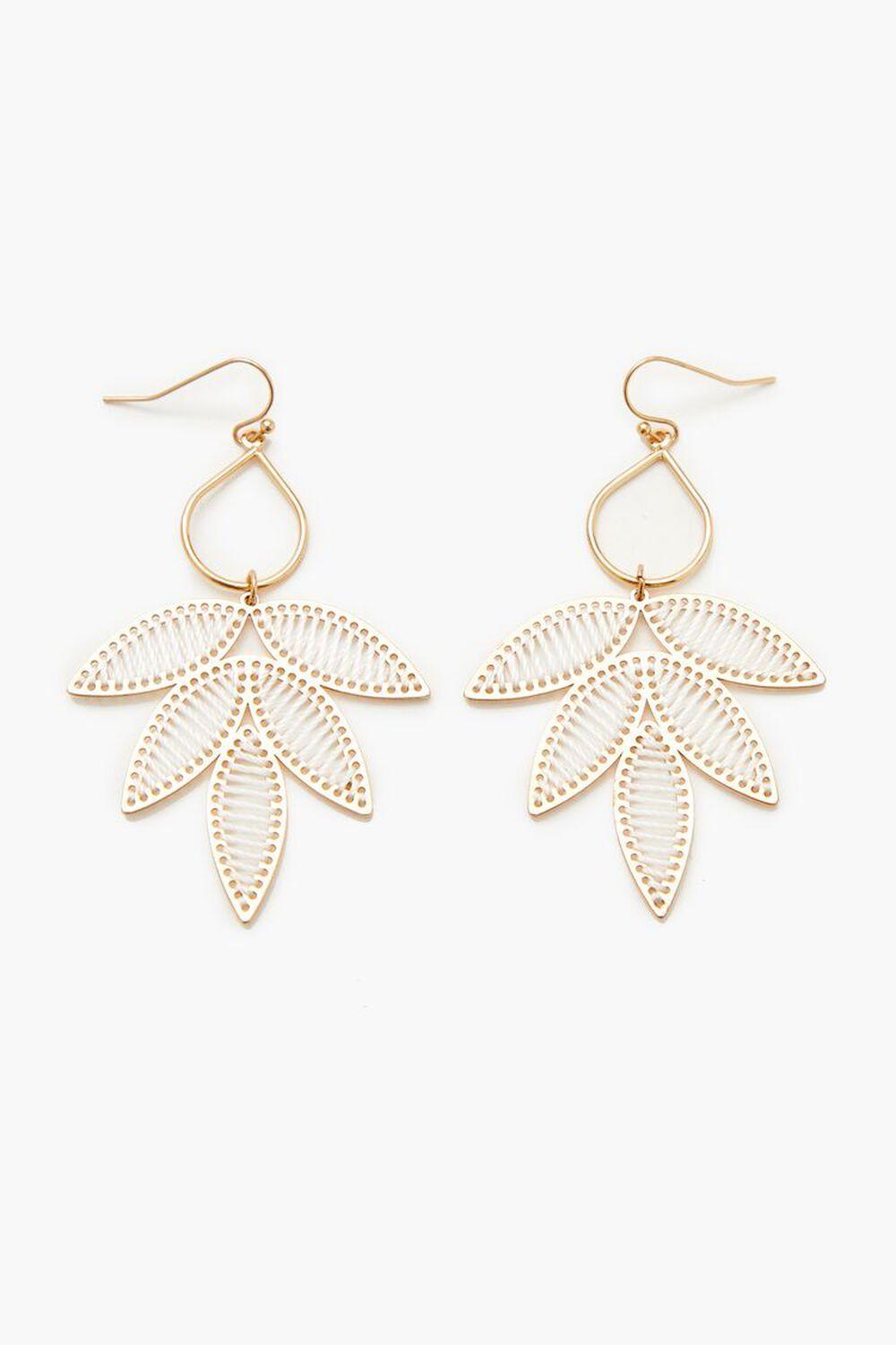 Leaf Drop Earrings | Forever 21 Product Image