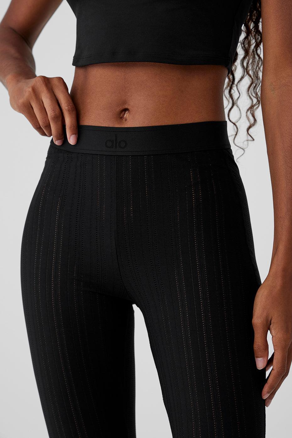 High-Waist Euphoria Legging - Black Product Image