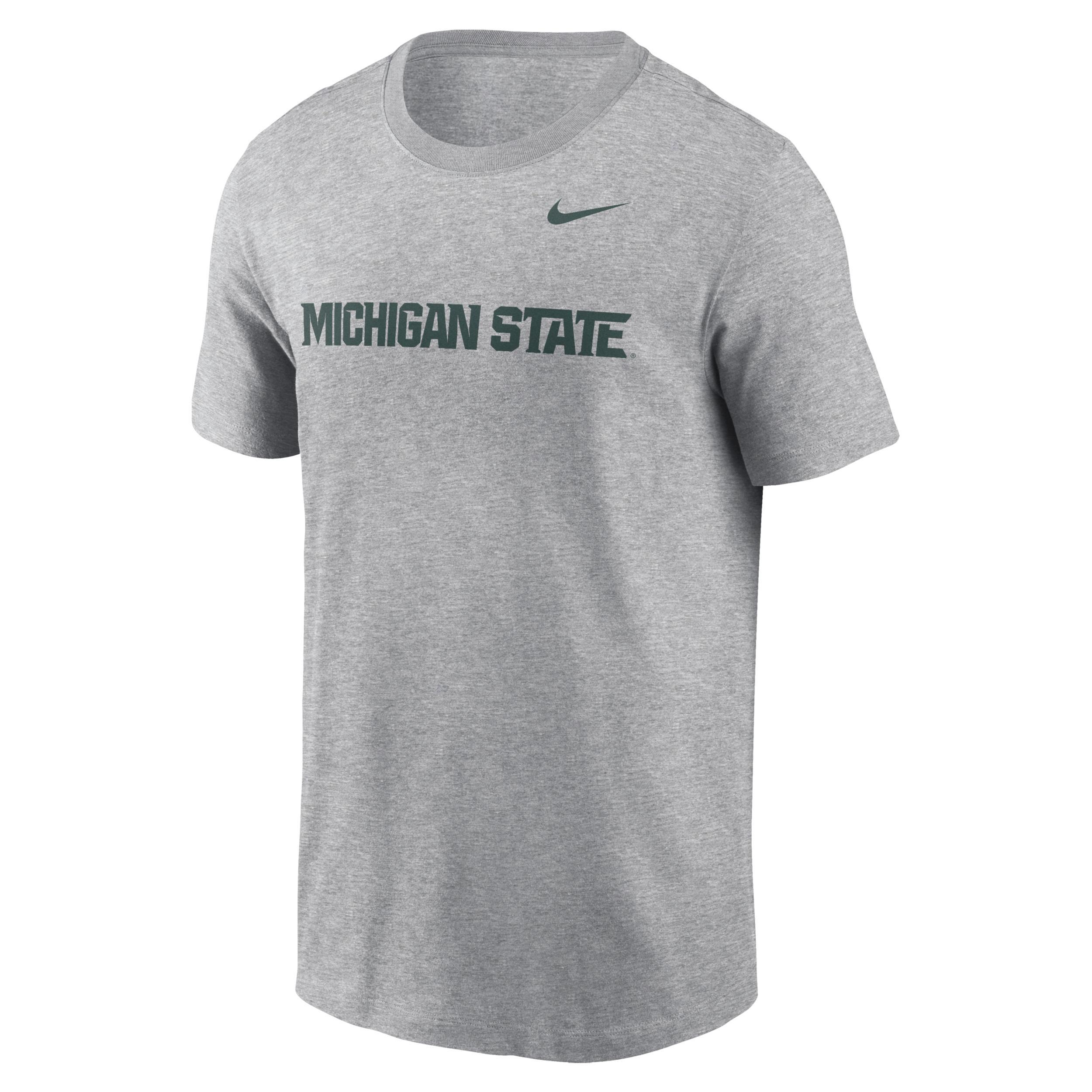 Michigan State Spartans Primetime Wordmark Nike Mens College T-Shirt Product Image