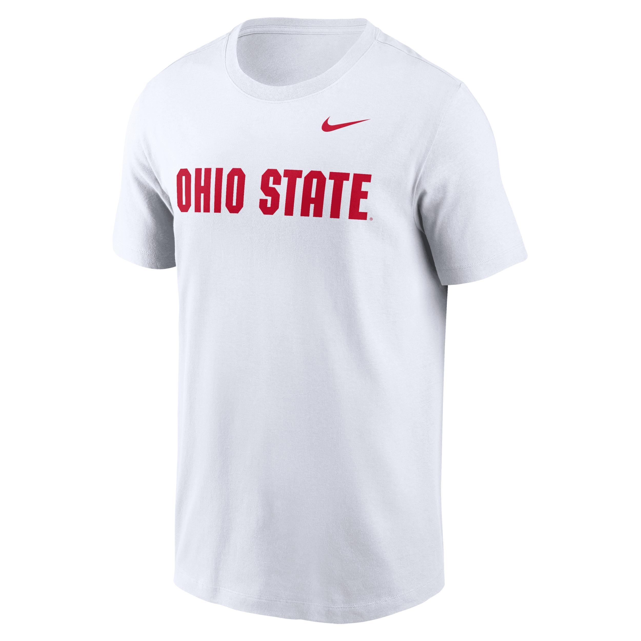 Ohio State Buckeyes Primetime Wordmark Nike Mens College T-Shirt Product Image