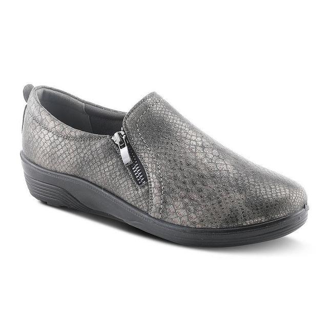 Flexus by Spring Step Mandiela Womens Slip-on Shoes Silver Product Image