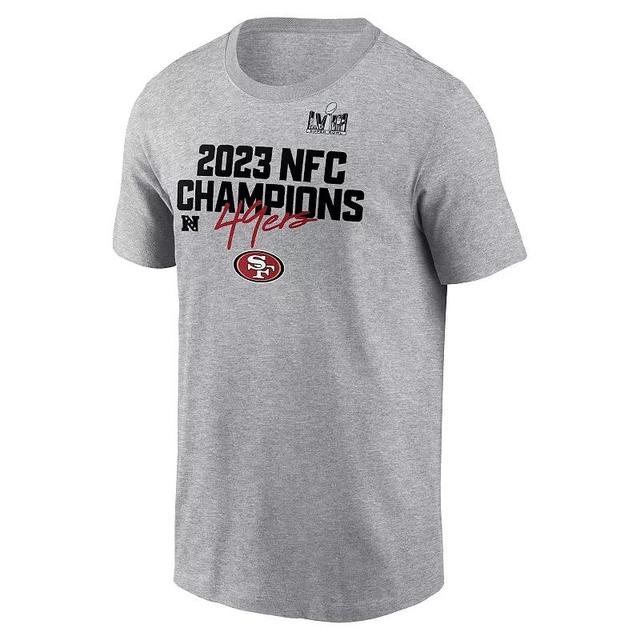 Mens Nike San Francisco 49ers NFL 2023 Conference Champions Roster Tee Product Image