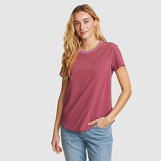 Women's Departure Short-Sleeve Pocket T-Shirt Product Image