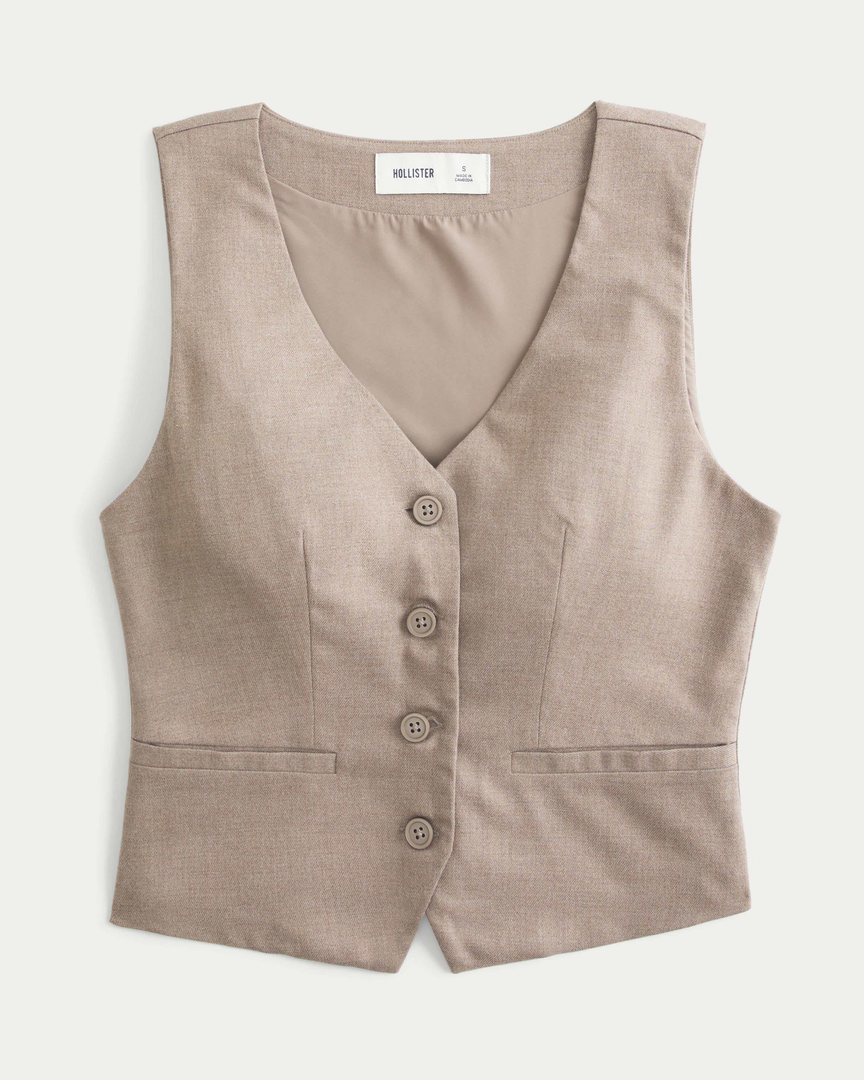 Longer-Length Vest Product Image