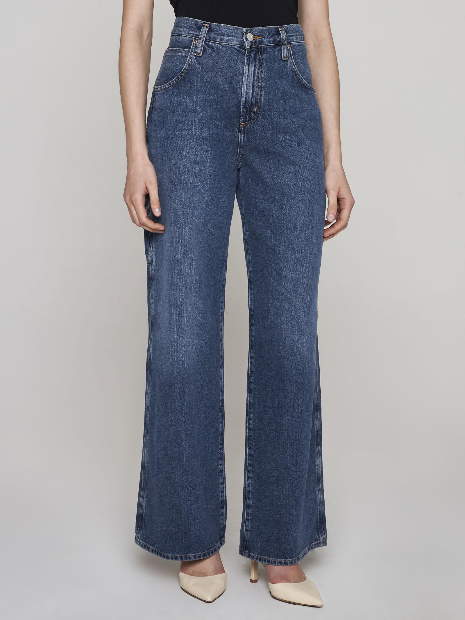 AGOLDE Magda Carpenter Jeans In Entrance Mid Vintind Product Image