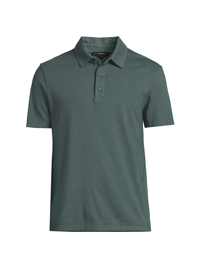 Mens Garment-Dyed Polo Shirt Product Image