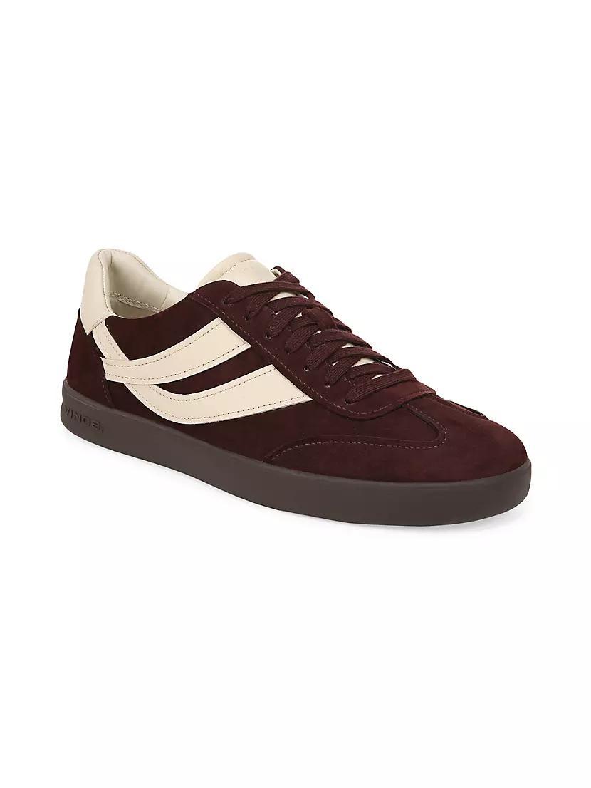 Mens Oasis Leather & Suede Oxford-Style Sneakers Product Image