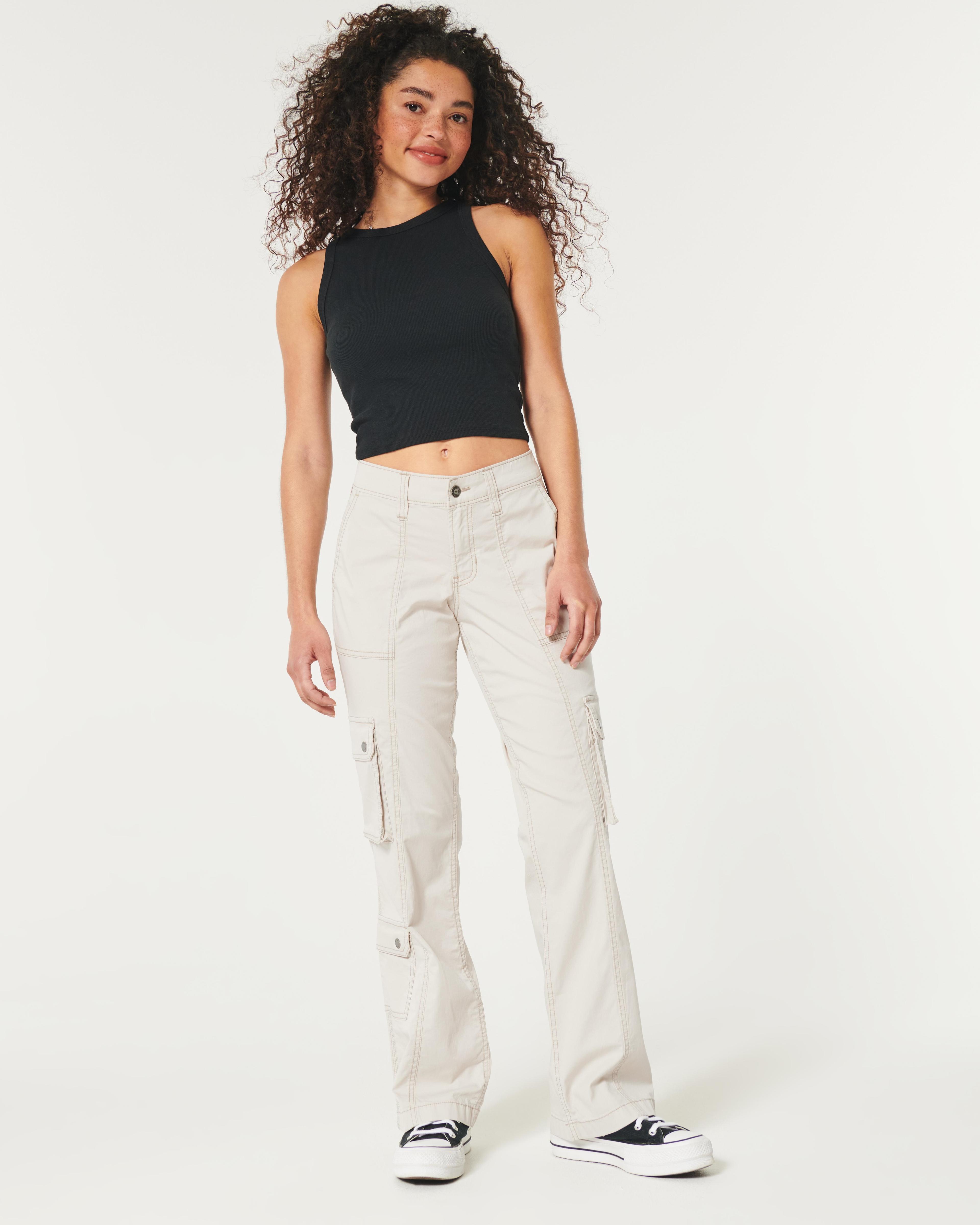 Mid-Rise Relaxed Boot Cargo Pants product image