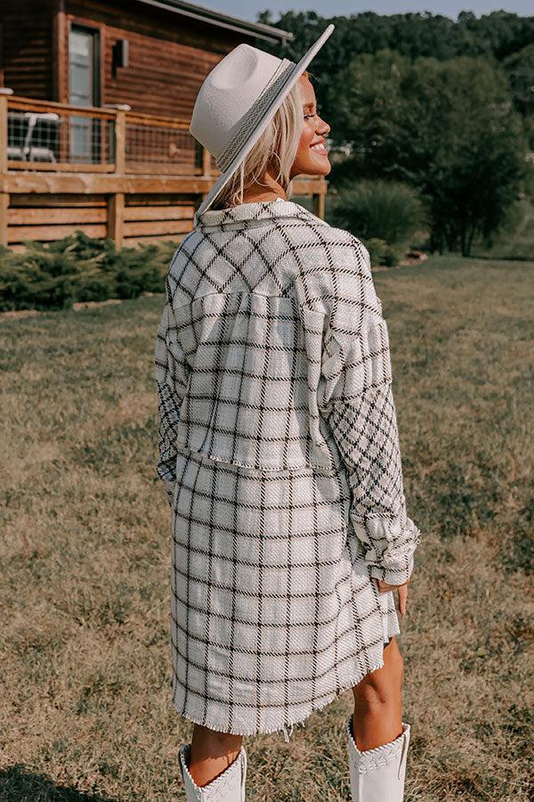 Prettiest In Plaid Tunic Dress Product Image