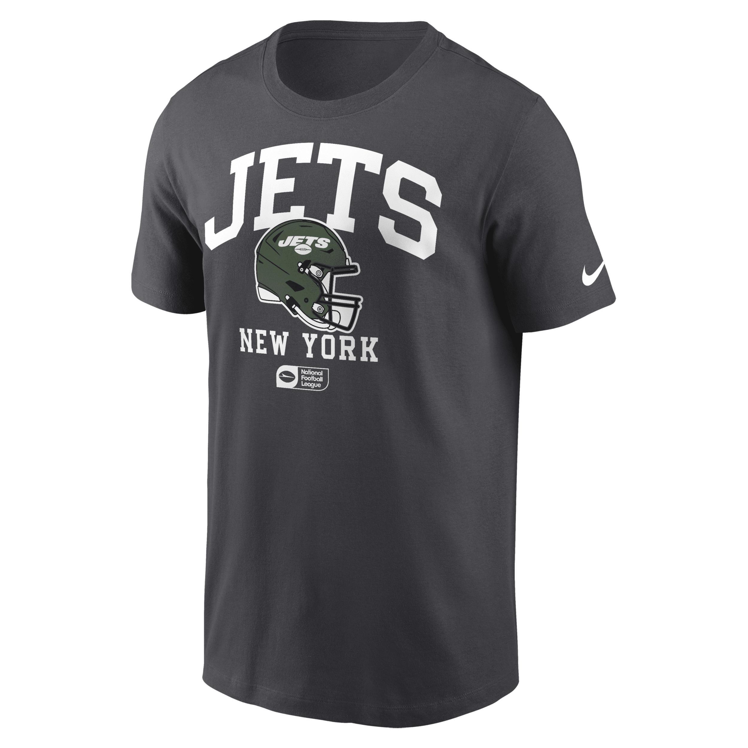 New York Jets Helmet Essential Nike Men's NFL T-Shirt Product Image