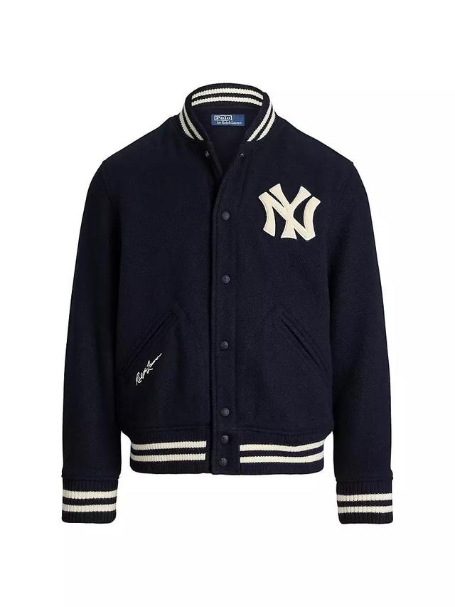 Yankee Wool-Blend Bomber Jacket Product Image