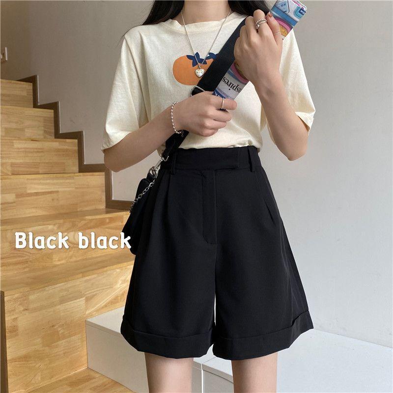 Wide-Leg Dress Shorts Product Image