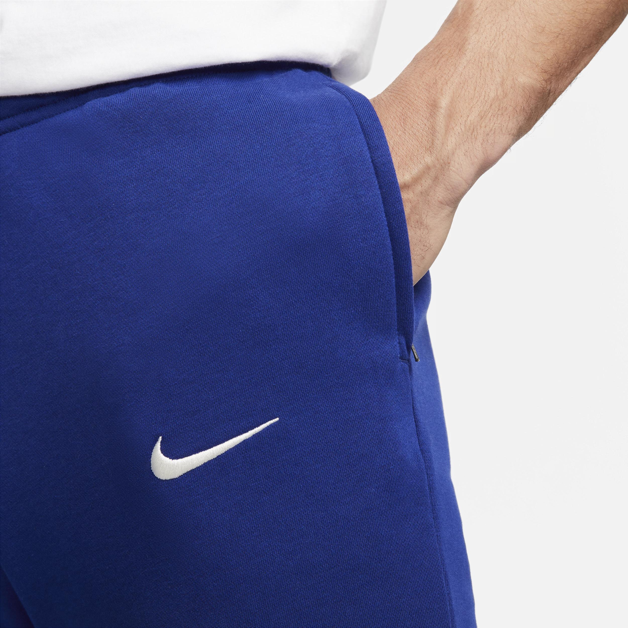 Mens Nike Blue Barcelona Fleece Pants Product Image