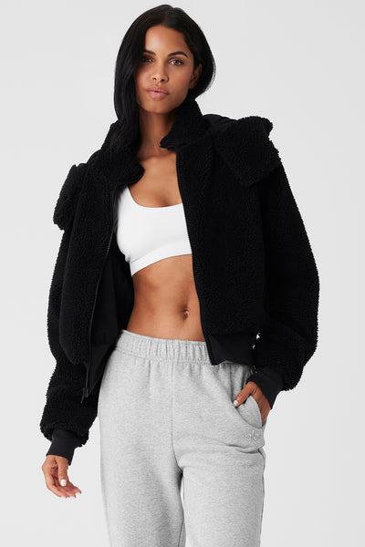 Foxy Sherpa Jacket - Black Product Image