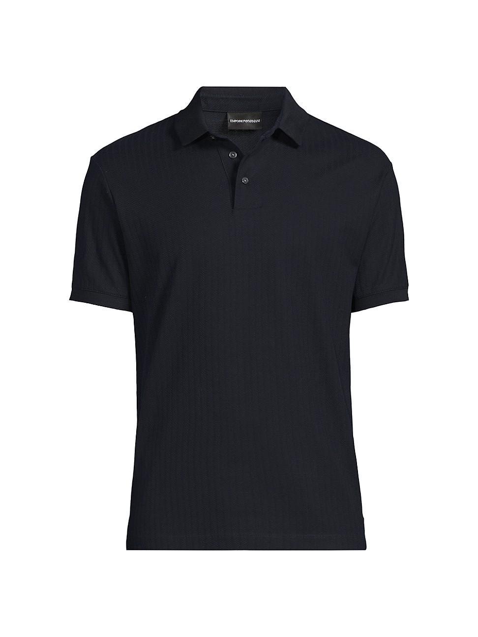 Mens Knit Polo Shirt Product Image