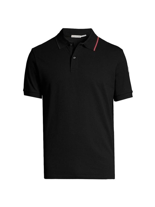 Mens Moncler Man Cotton Polo Shirt Product Image