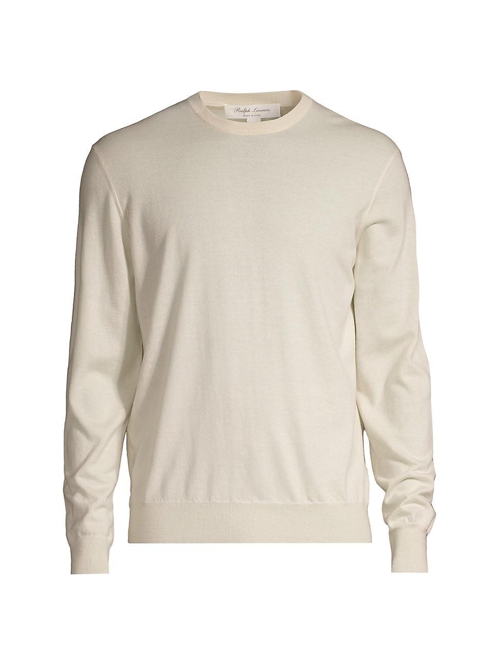 Mens Cashmere Crewneck Sweater Product Image