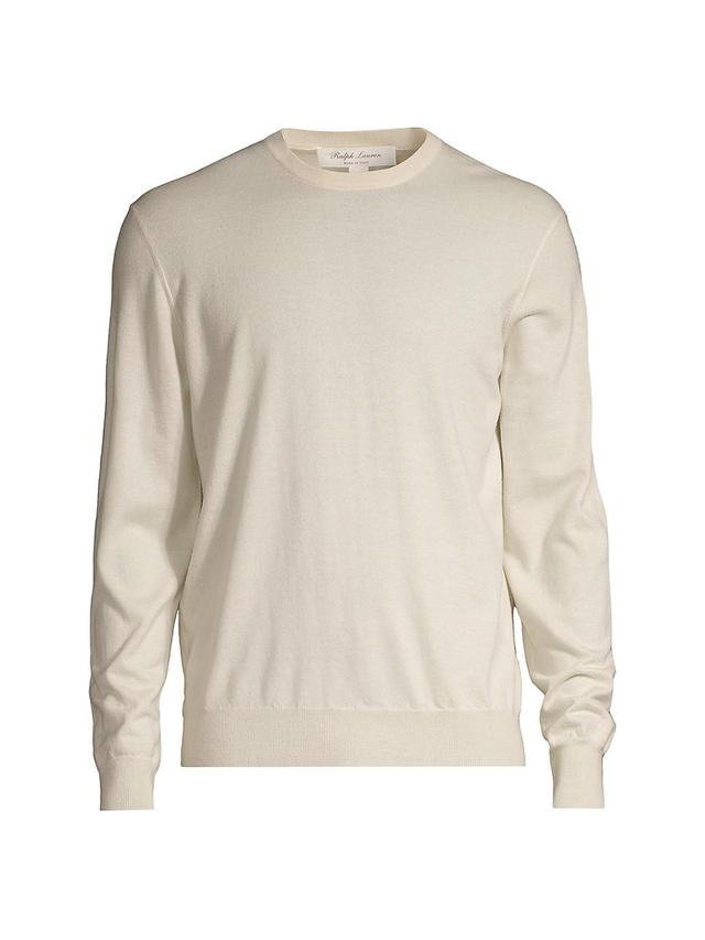 Mens Cashmere Crewneck Sweater Product Image