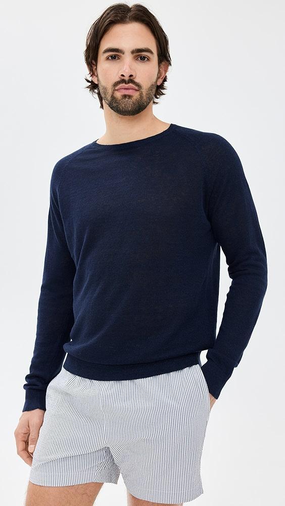 Onia Linen Raglan Sweater | Shopbop Product Image